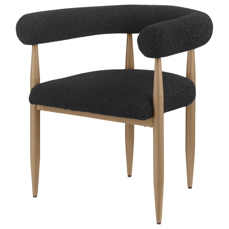 Dunmore - Upholstered Dining Side Chair (Set of 2) - Black