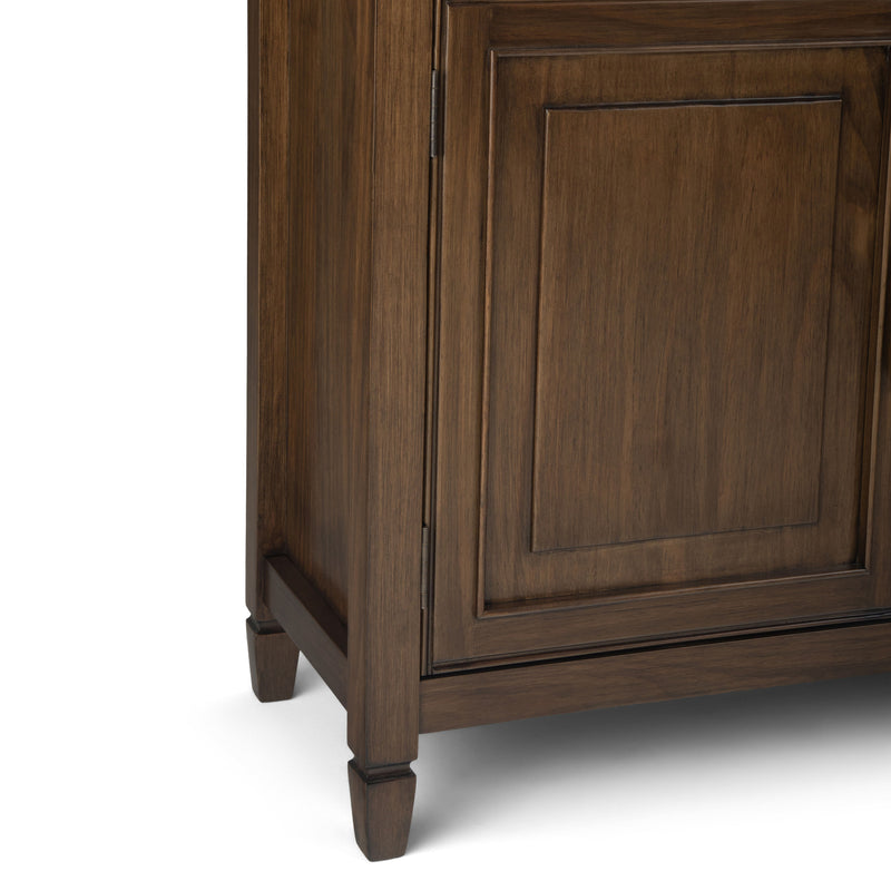 Connaught - Entryway Storage Cabinet - Rustic Natural Aged Brown