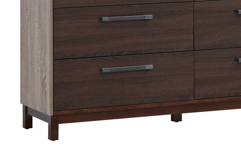 Magnolia - Dresser - Gray / Brown