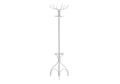 Coat Rack, Hall Tree, Free Standing, 12 Hooks, Entryway, 70"H, Umbrella Holder, Contemporary & Modern