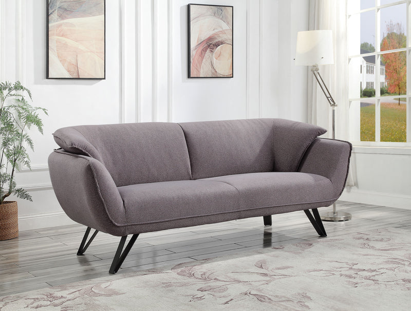 Dalya - Sofa - Gray Linen - Atlantic Fine Furniture Inc