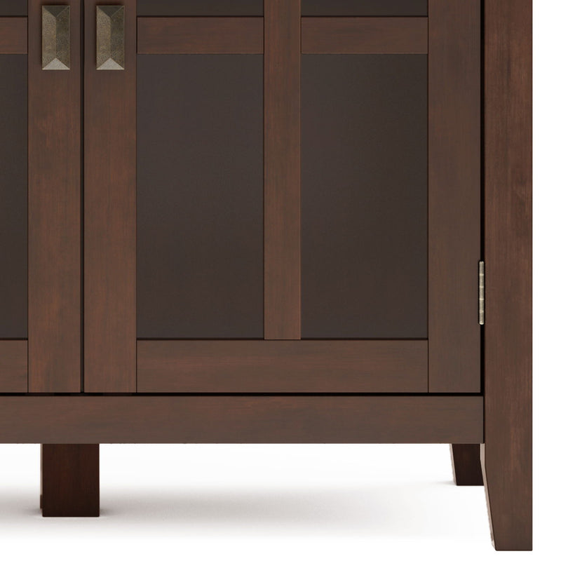 Artisan - Handcrafted Wide 4 Door Storage Cabinet