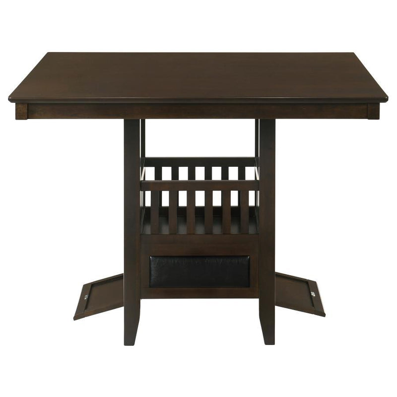 Jaden - Square Counter Height Dining Table - Espresso