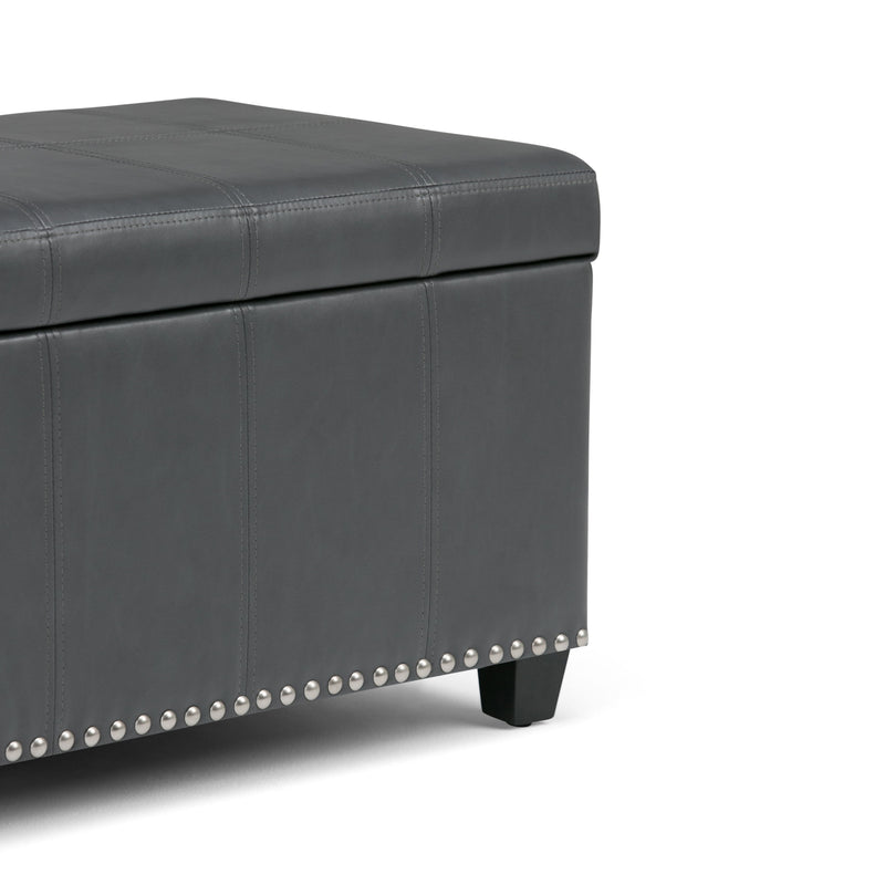 Amelia - Transitional Storage Ottoman Bench