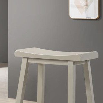 Alonzo - 17.5" Backless Ergonomic Counter Height Stool (Set of 2)