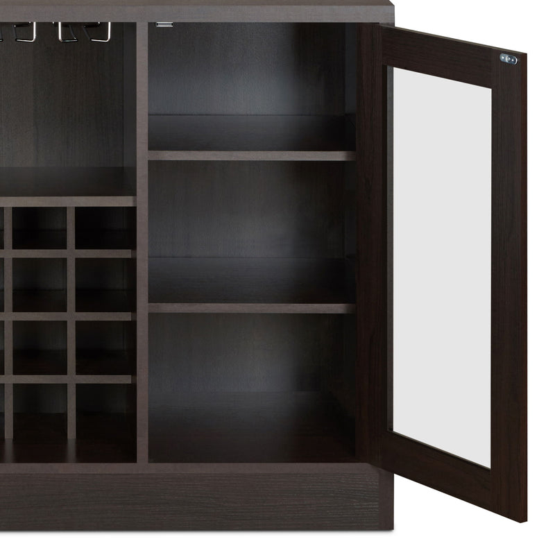 Hazen - Wine Cabinet III - Espresso