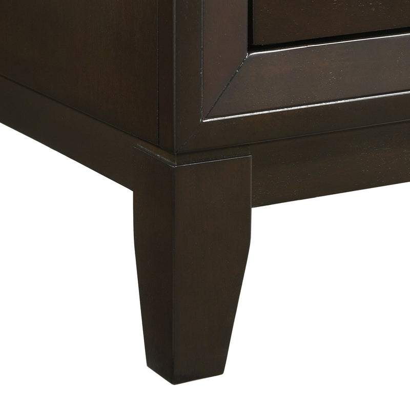 Beaumont - 2-Drawer Nightstand - Merlot