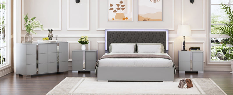 Upholstered Bedroom Set