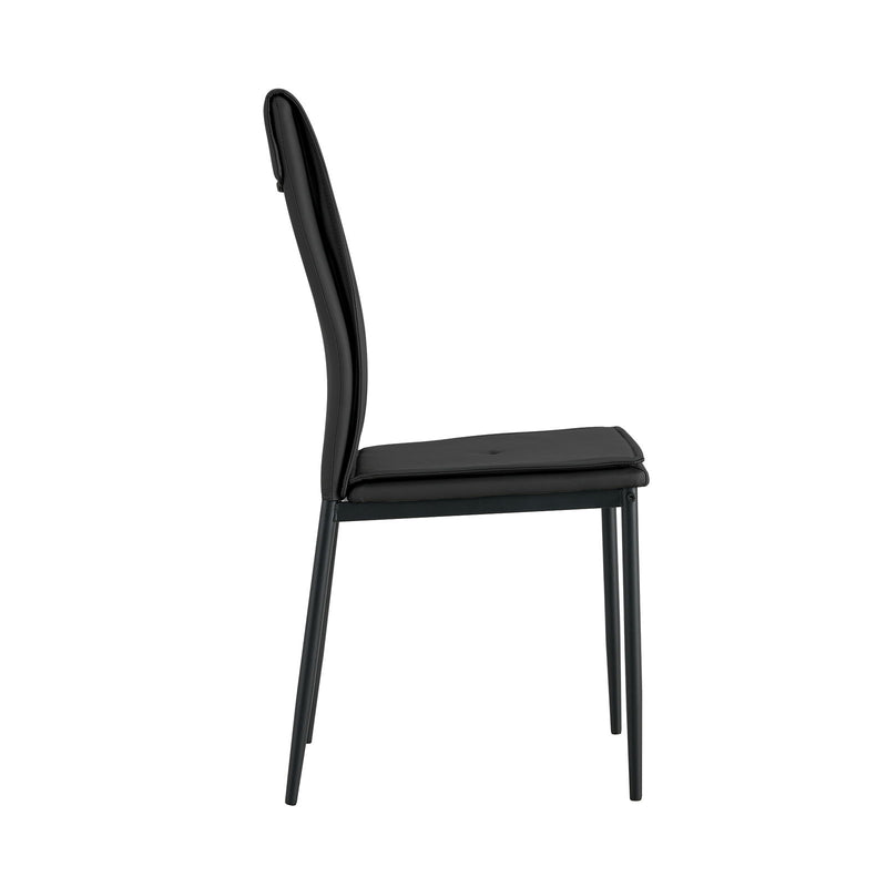 Dining Chairs With Metal Leg (Set of 4)