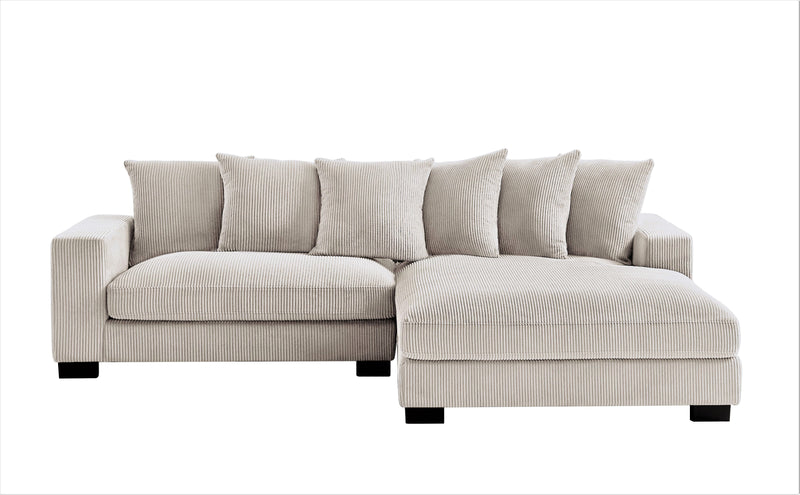 Luxe - Oversized 2 Piece Sectional Couches For Living Room, L Shaped Sofa With Chaise