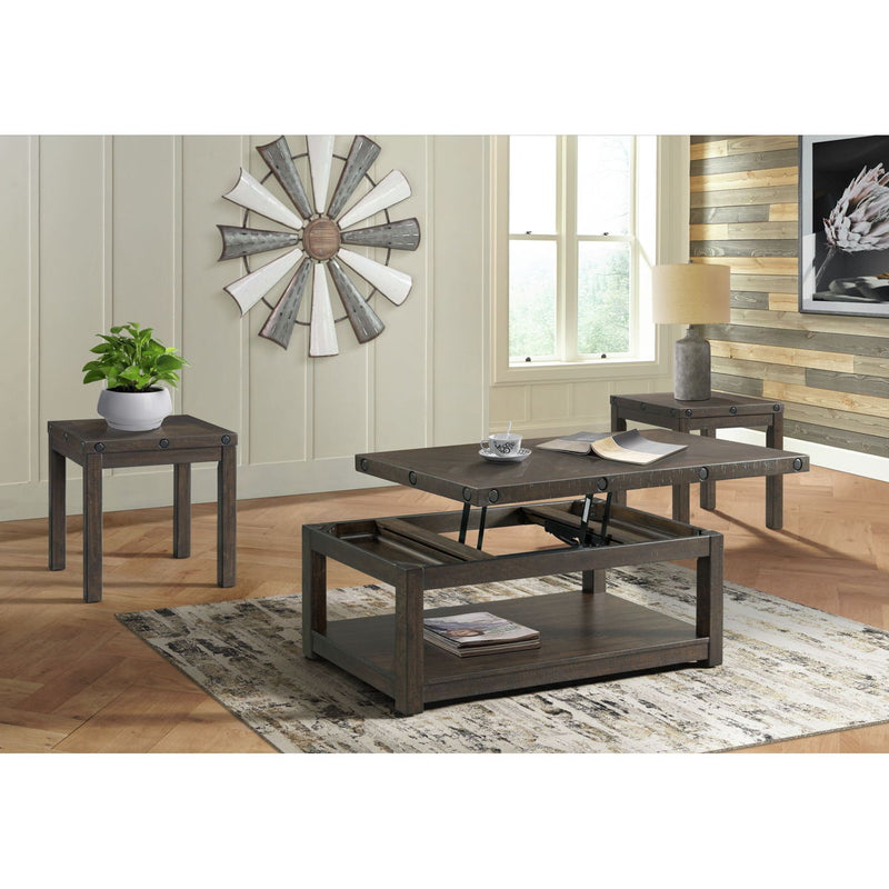 Colorado - Occasional Coffee Table With Lift Top - Charcoal