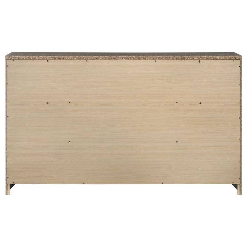 Baker - 6-Drawer Dresser - Light Taupe