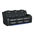 Carlo - Power Motion Sofa With Power Headrest, Dropdown Table, Power Strip, LED And Reading Light