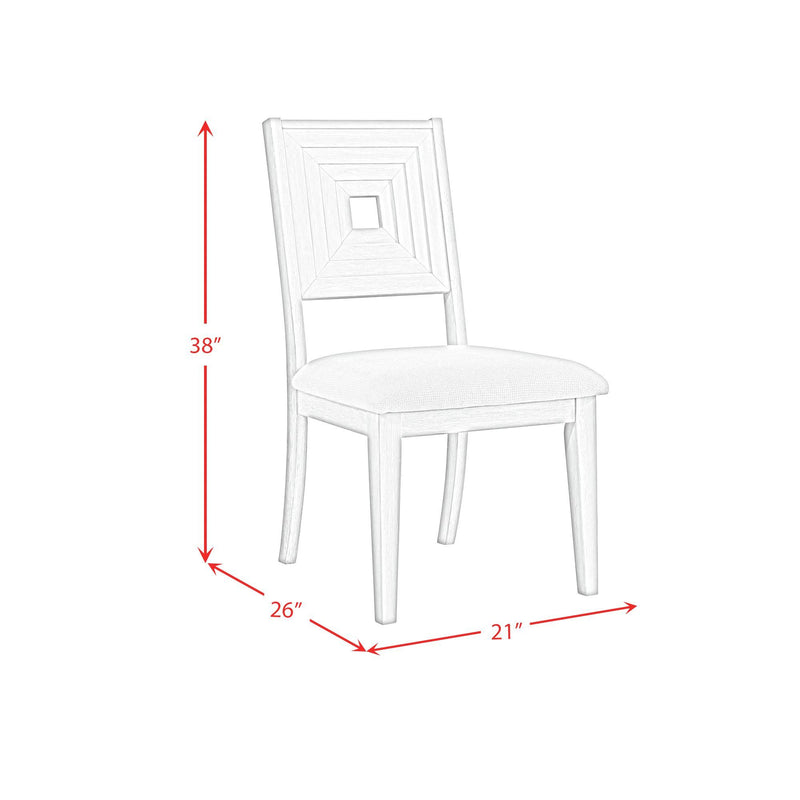 Avalanche - Dining Side Chair (Set of 2) - Antique White