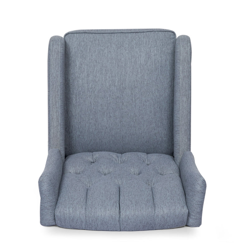 Classic Design, Manual Recliner Chair With 360 Degree Swivel