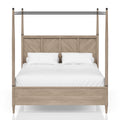 Transitional Styling Canopy Bed