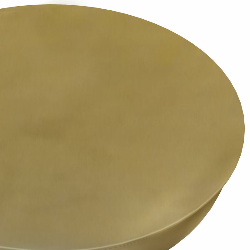 Toby - Metal Accent Table - Gold / Black Ombre