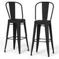 Fletcher - Handcrafted Metal Stool (Set of 2)