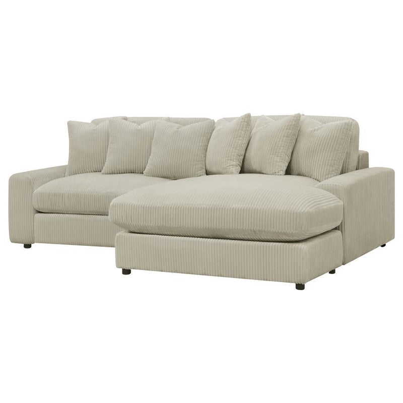 Blaine - Upholstered Reversible Chaise Sectional Sofa