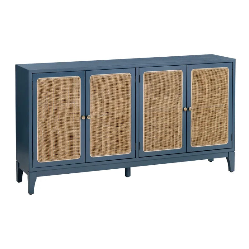 Shoreside Four-Door Sideboard, Navy