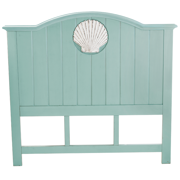 Sea Haven Queen Headboard - Glacier Blue