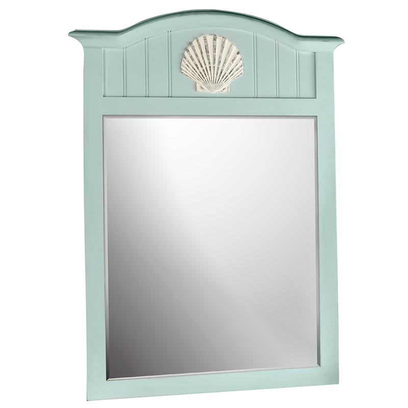 Sea Haven Mirror Glacier Blue, complete with Fixed Clamshell Icon