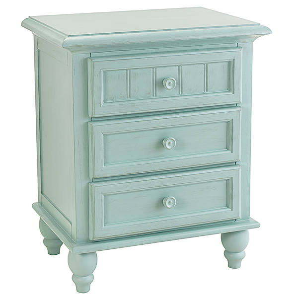 Sea Haven 2 Drawer Nightstand - Glacier Blue