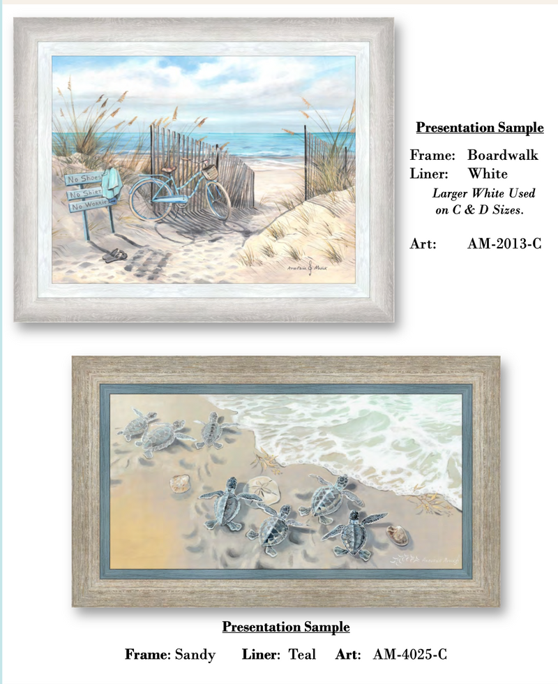 Coastal Artwork - LARGE