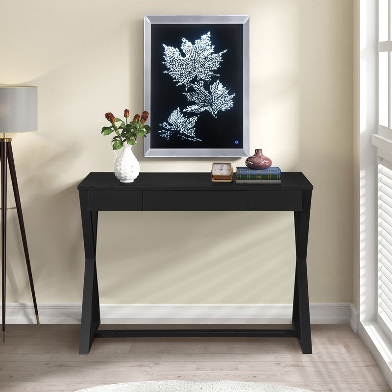 Nalo - Console Table - Charcoal