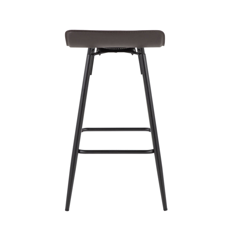 Ale - Contemporary Fixed Height Counter Stool (Set of 2)