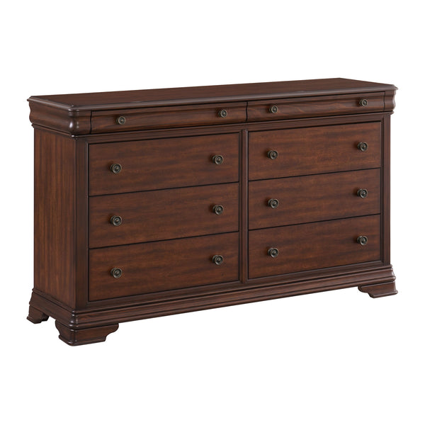 Phillipe - 8-Drawer Dresser - Cherry