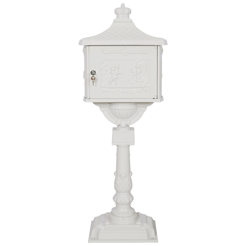 Cast Aluminum Mail Box, Postal Box, Mailbox