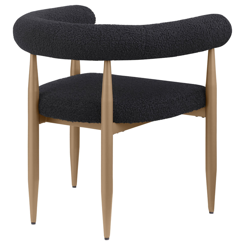 Dunmore - Upholstered Dining Side Chair (Set of 2) - Black