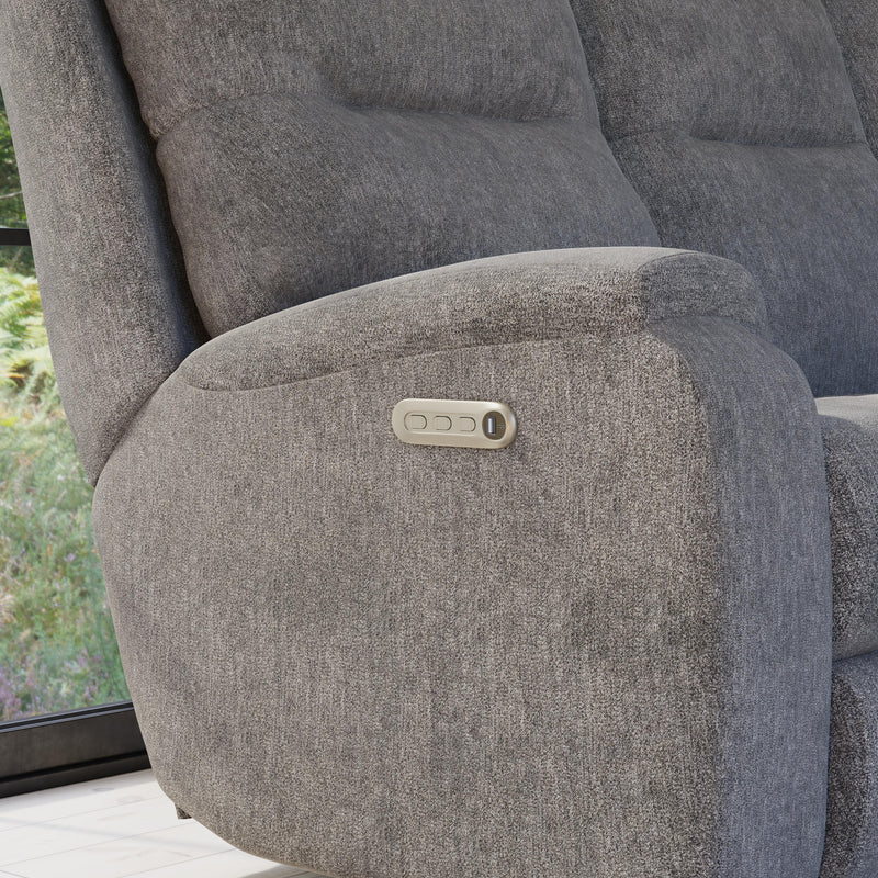 Penn - Power Reclining Sofa with Power Headrests & Lumbar