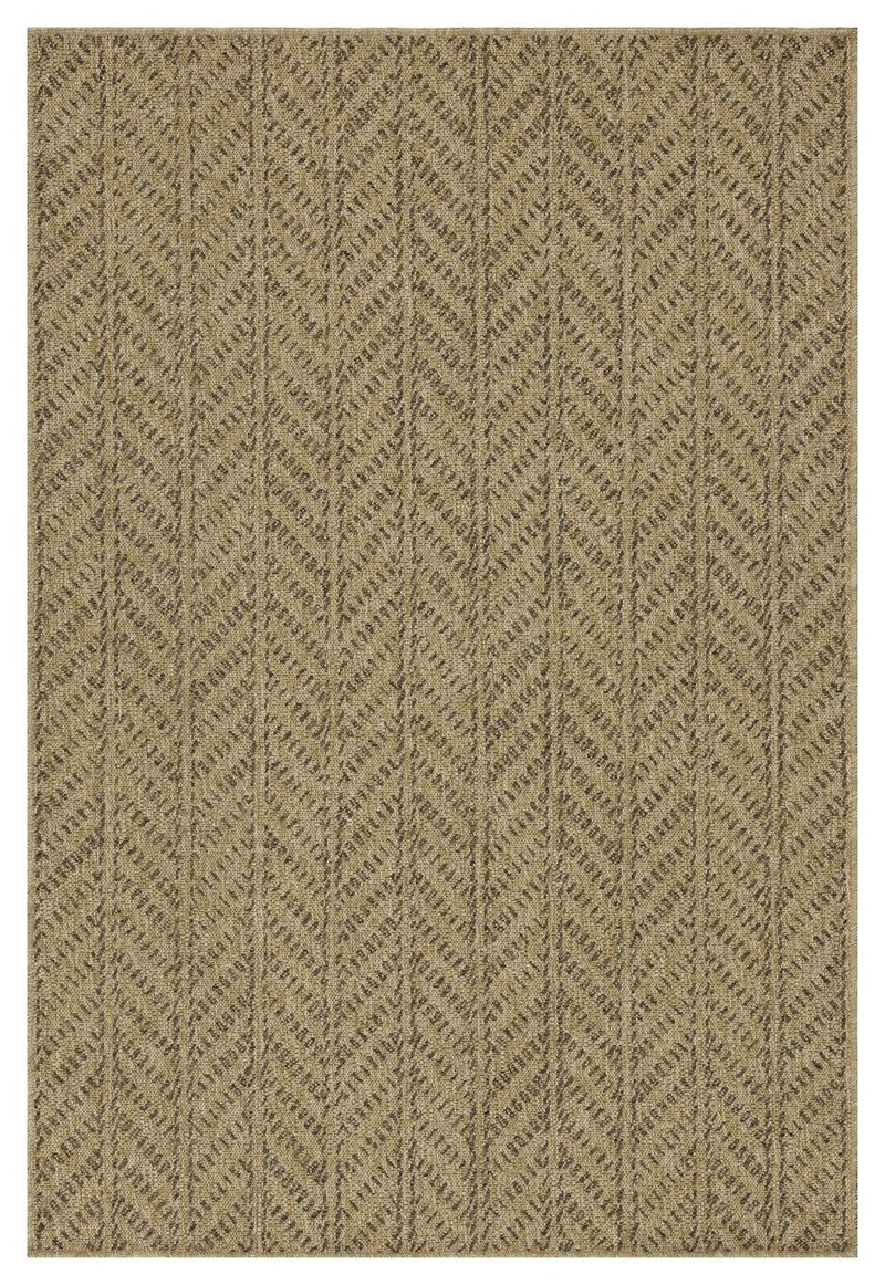 Earth - 7'10" X 10'3" Indoor, Outdoor Area Rug - Mocha, Natural