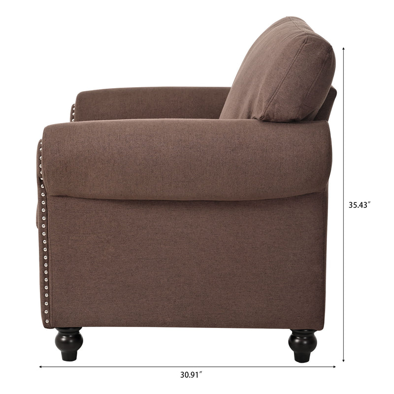 37.4" 1 Seater Sofa