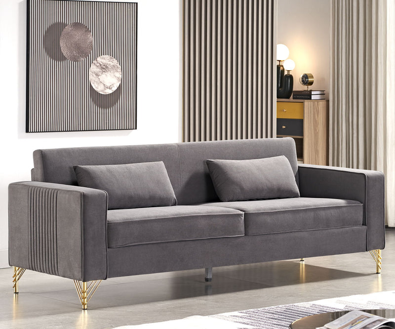 Aesthetic 3 Seater Couch With Classic Modern Appeal And Luxurious Soft Comfort