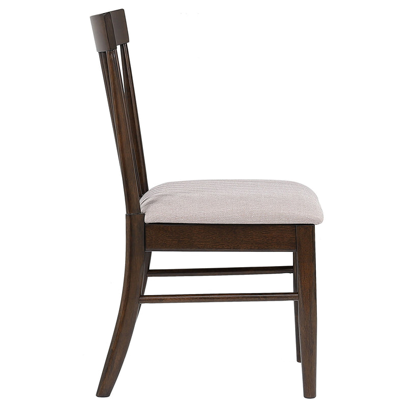 Everton - Wood Dining Side Chair (Set of 2) - Dark Walnut