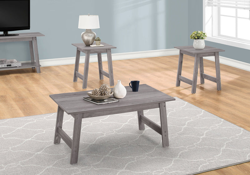 Table Set, Coffee, End, Side, Accent, Living Room Transitional (Set of 3)