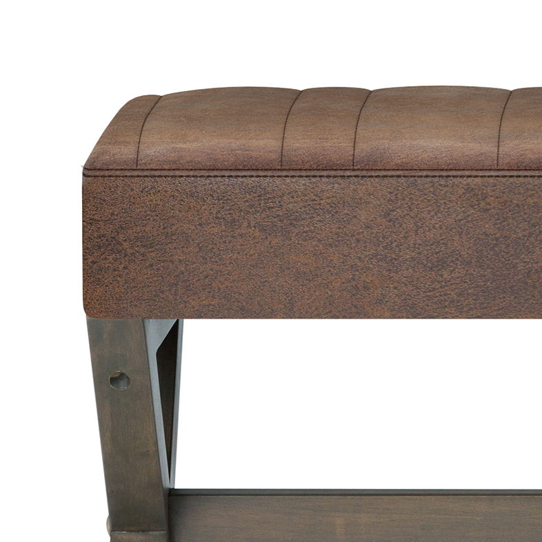 Salinger - Large Upholstered Ottoman Bench