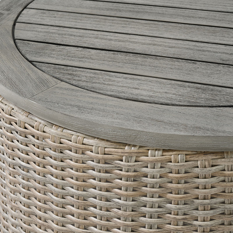 Ollie - Round Coffee Table - Tan