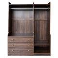 Open Wardrobe Storage For Bedroom