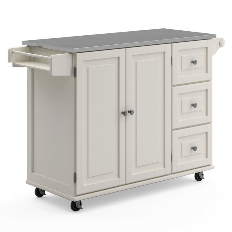 Dolly Madison - Kitchen Cart - Wood - White