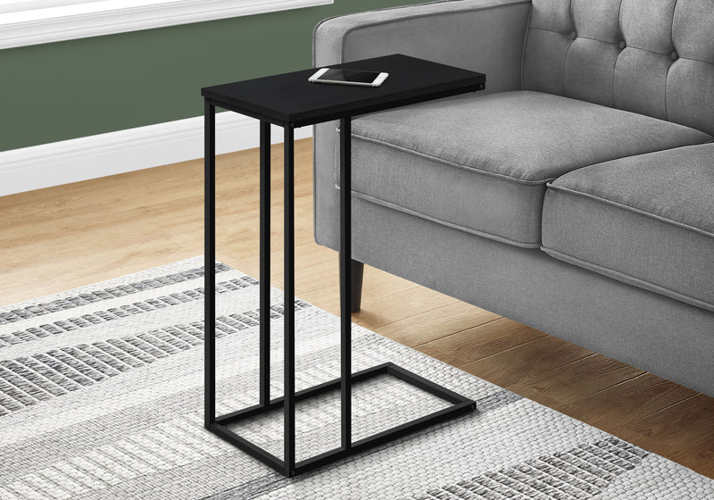 Accent Table, C - Shaped, Space-Saving Functionality