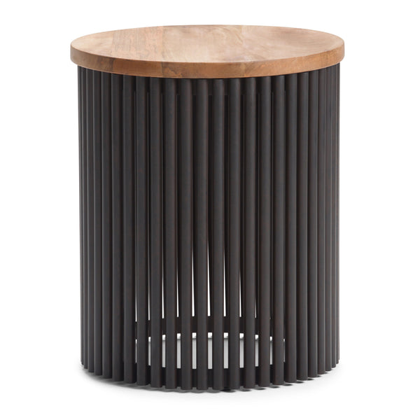 Demy - Accent Table - Natural / Black