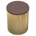 Demy - Handcrafted Metal Accent Table