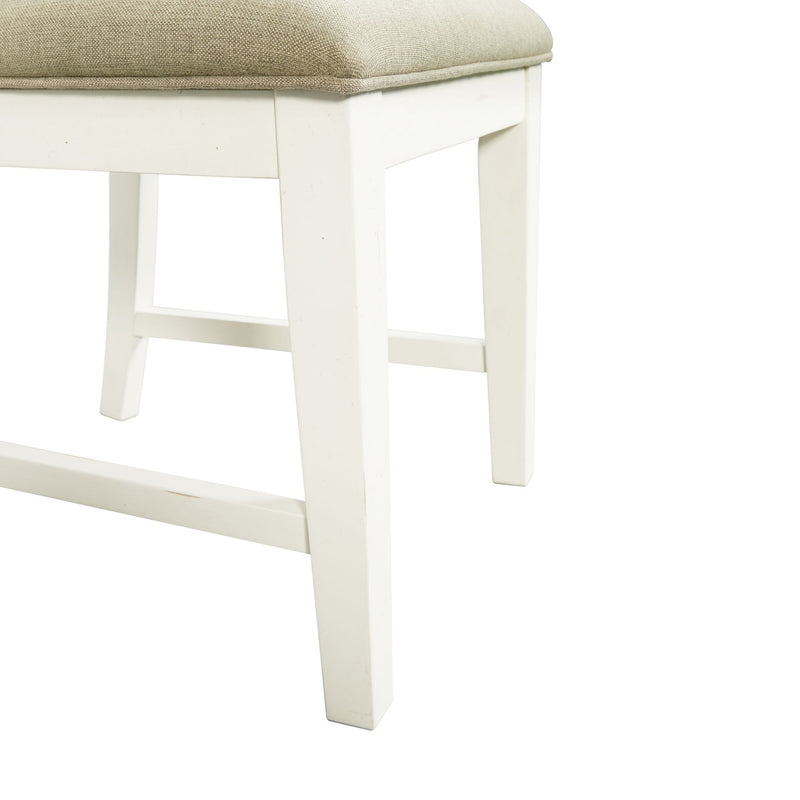 Park Creek - Ladder Back Side Chair (Set of 2) - Cottage White Finish