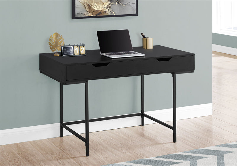 Computer Desk For Home Office, Laptop, Storage Drawers, Contemporary & Modern