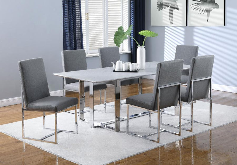 Mackinnon - Upholstered Dining Side Chair (Set of 2) - Gray