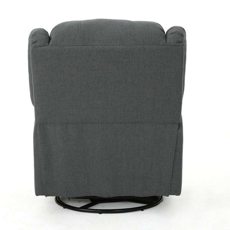 Glider Recliner With Swivel, Manual Reclining Chair